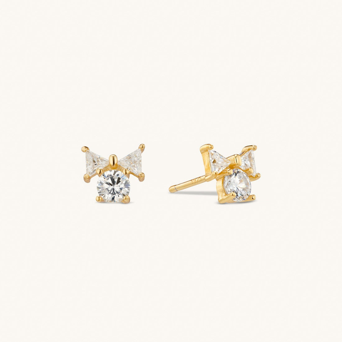 Affinity Stud Earring in Gold