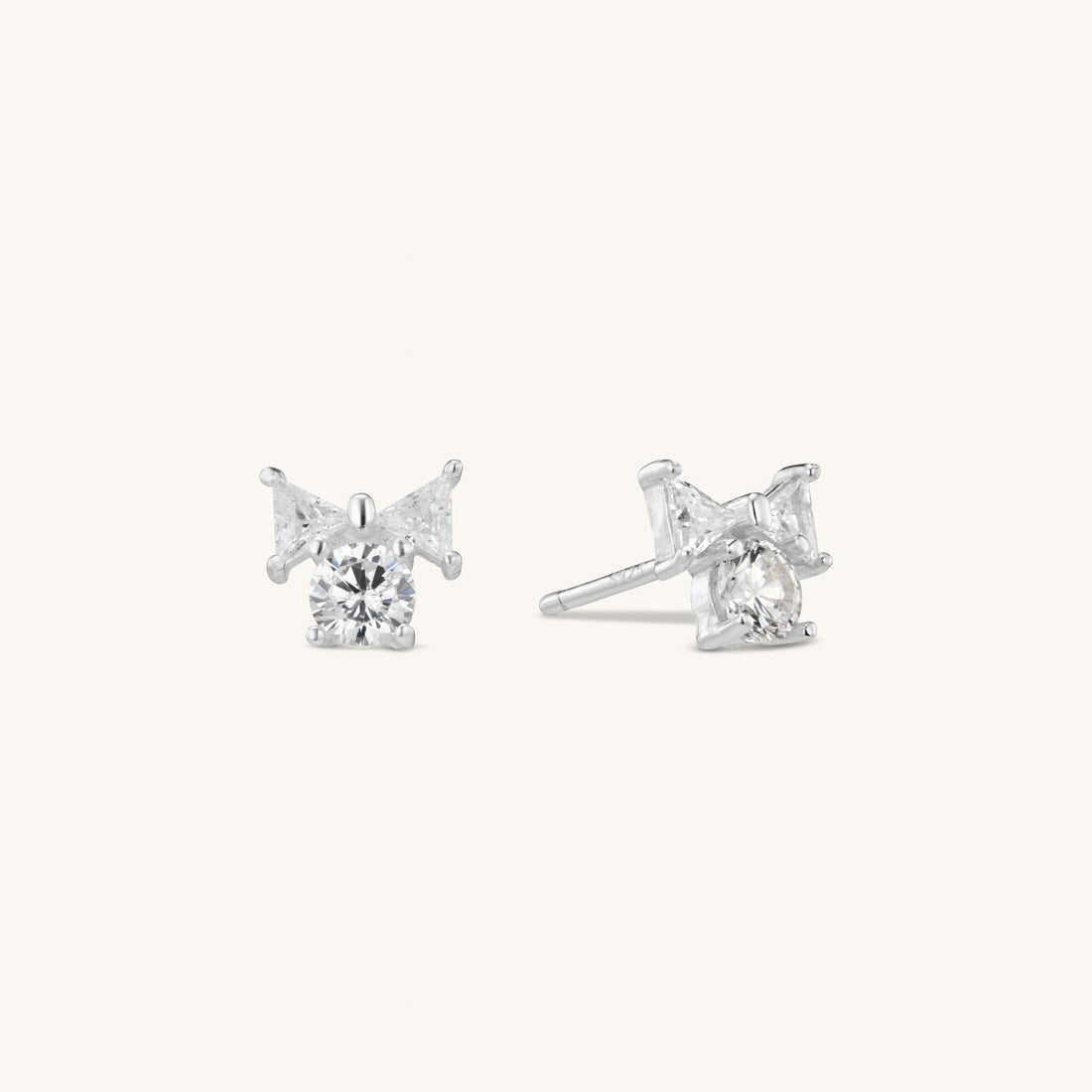 Affinity Stud Earring in Silver