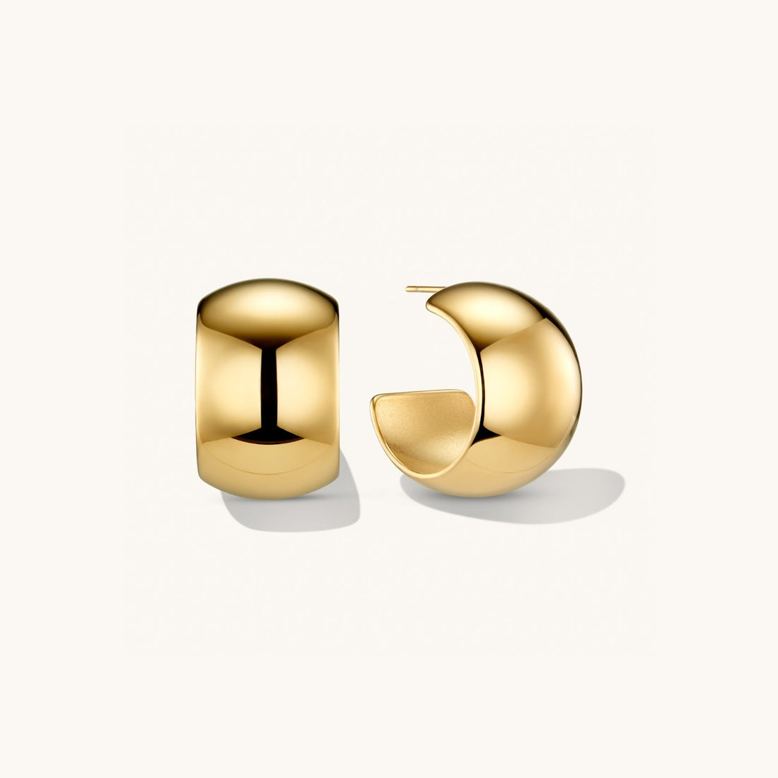 Dolce Stud Earrings Gold