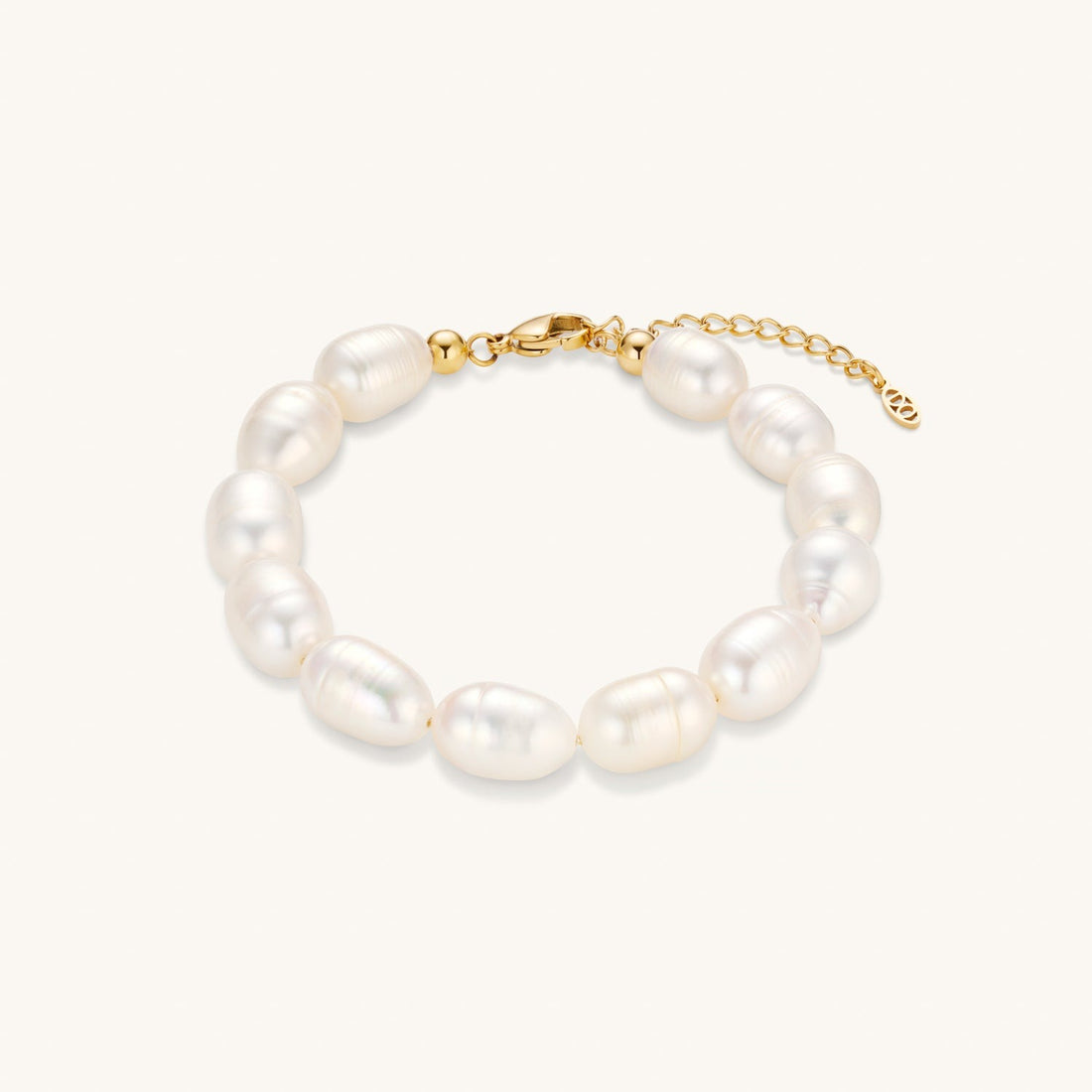 Harmony Pearl Bracelet In Gold