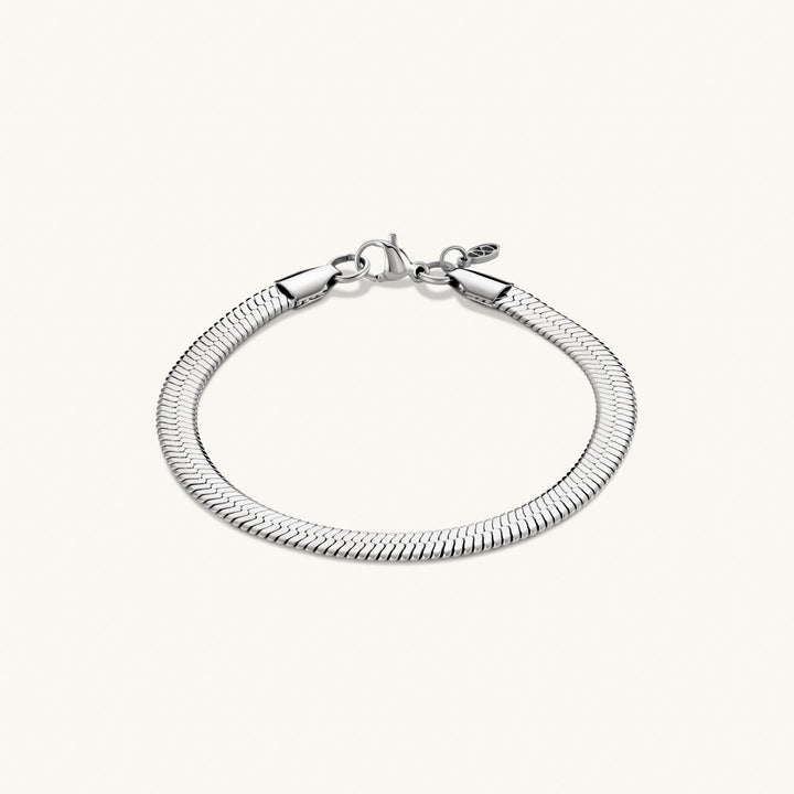 Herringbone Bracelet Silver