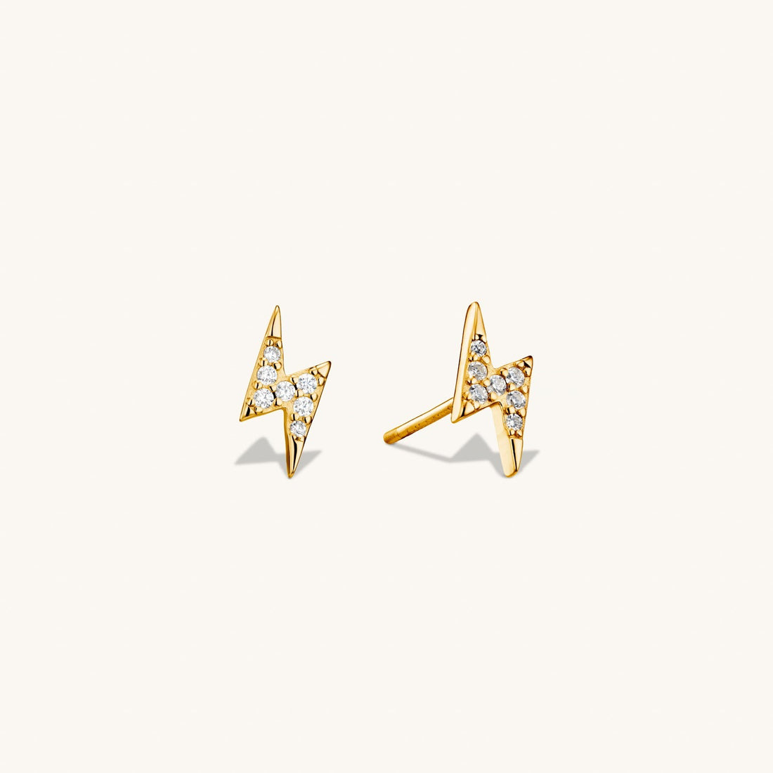 Lighting Studs In Gold
