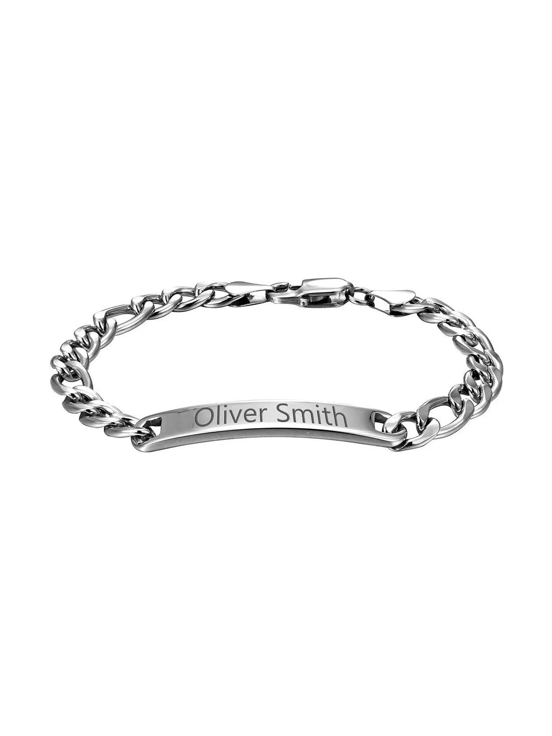 Men's Personalised ID bracelet