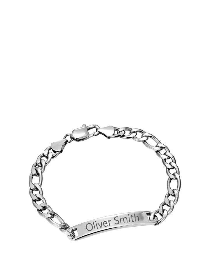 Men's Personalised ID bracelet