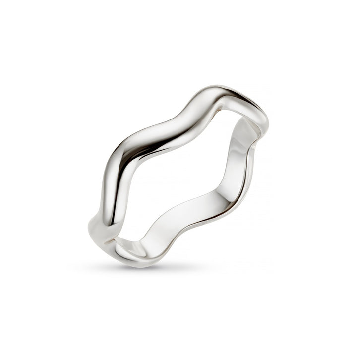 Polished Wave Ring