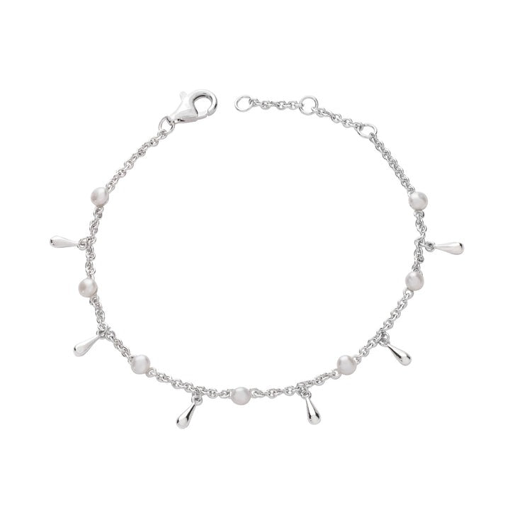 Royal Pearl Drop Anklet