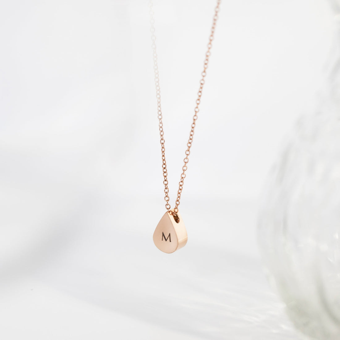 Teardrop Necklace in Gold