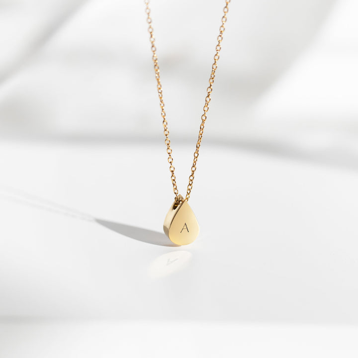 Teardrop Necklace in Gold