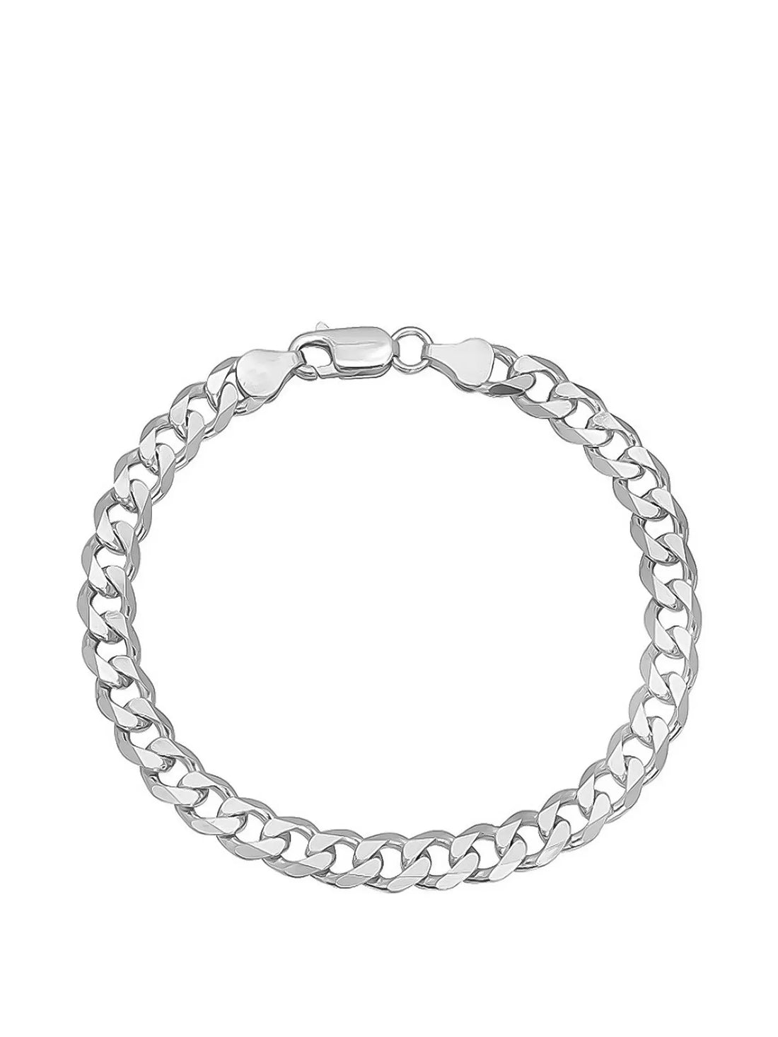 Gent's - Sterling Silver 7.5 inch Chunky Curb Bracelet